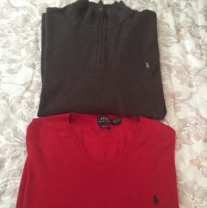 Polo sweaters